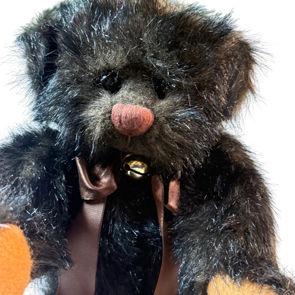 Ganz‎ Cottage Collectibles Teddy Bear Buster Brown CC154 Whimsical 90s Kidcore